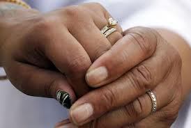 hand holding