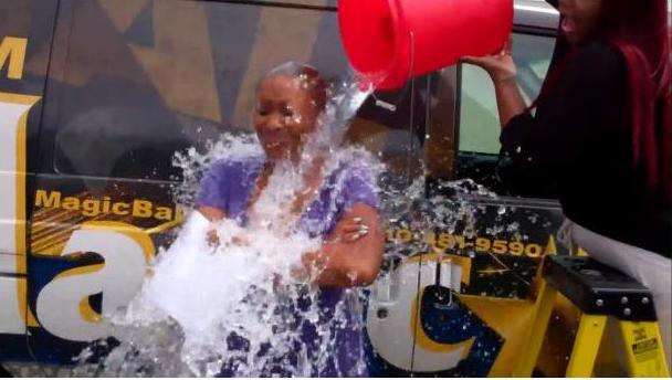 ice bucket april