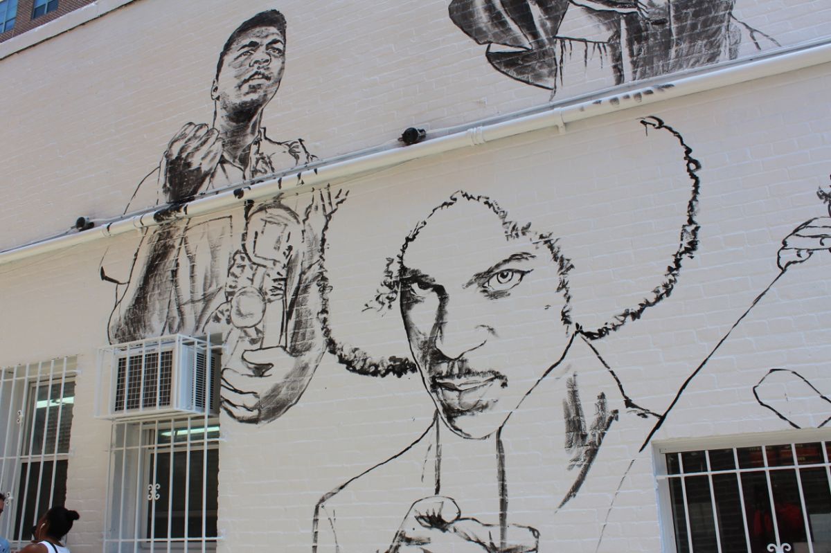 Stars Shine On Ben's Chili Bowl Mural