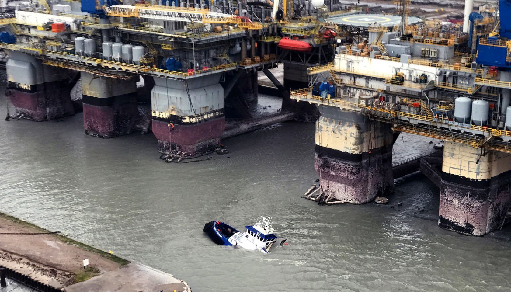 Destruction And Flooding After Hurricane Harvey Slams Into Texas Gulf Coast