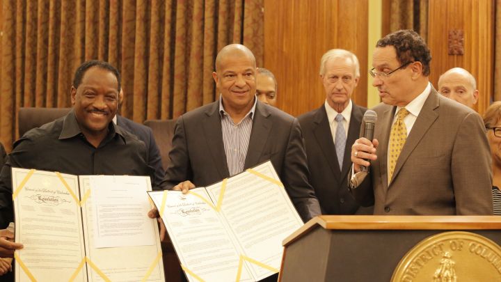 Donnie Simpson & Alfred Liggins Receive DC Resolutions
