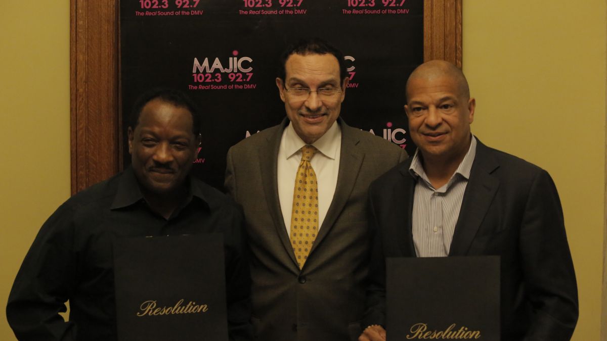 Donnie Simpson & Alfred Liggins Receive DC Resolutions