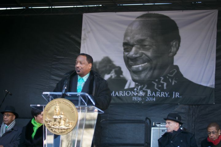 Marion Barry Statue Unveiling