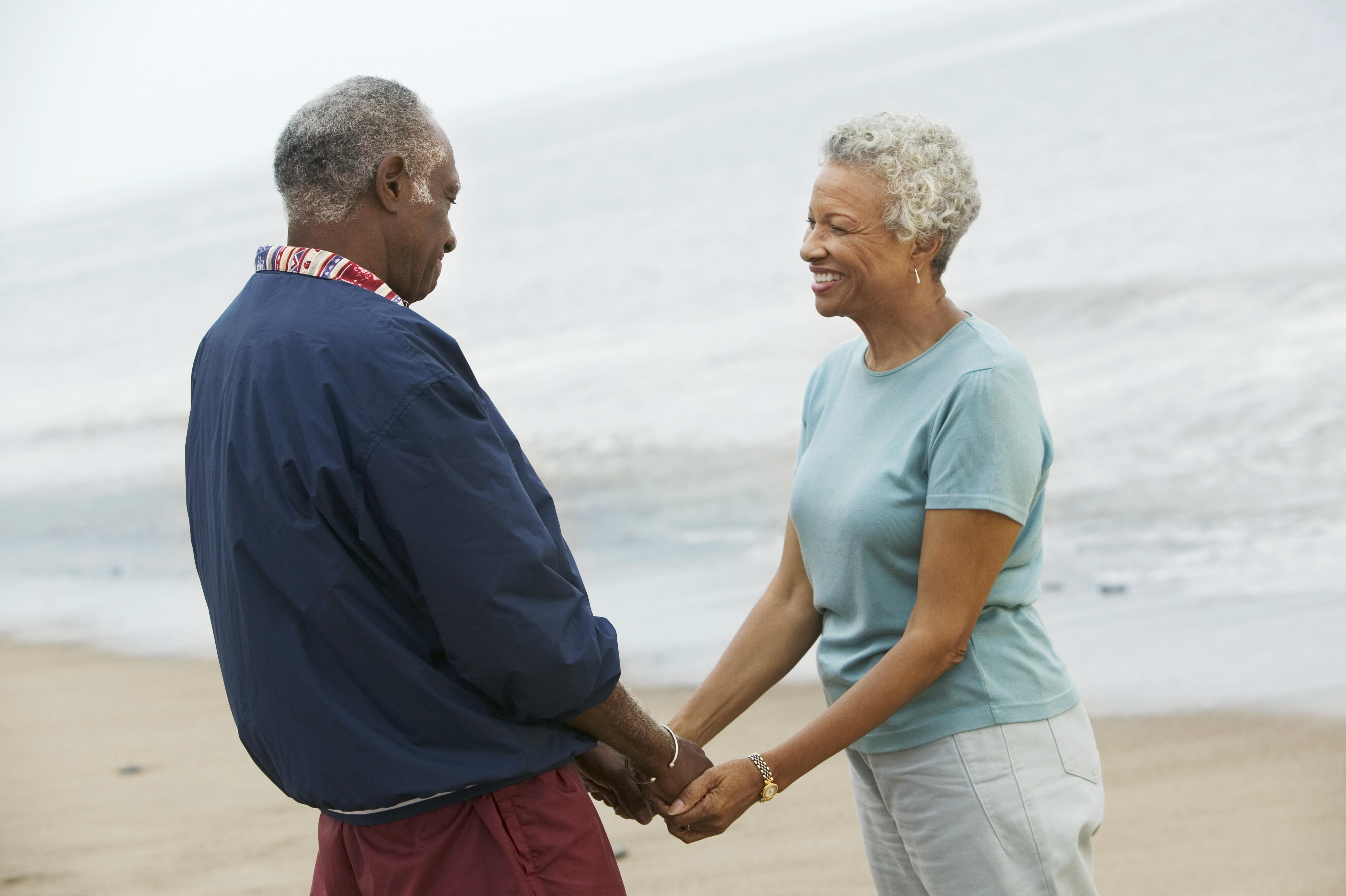 Couple in Love and at Beach