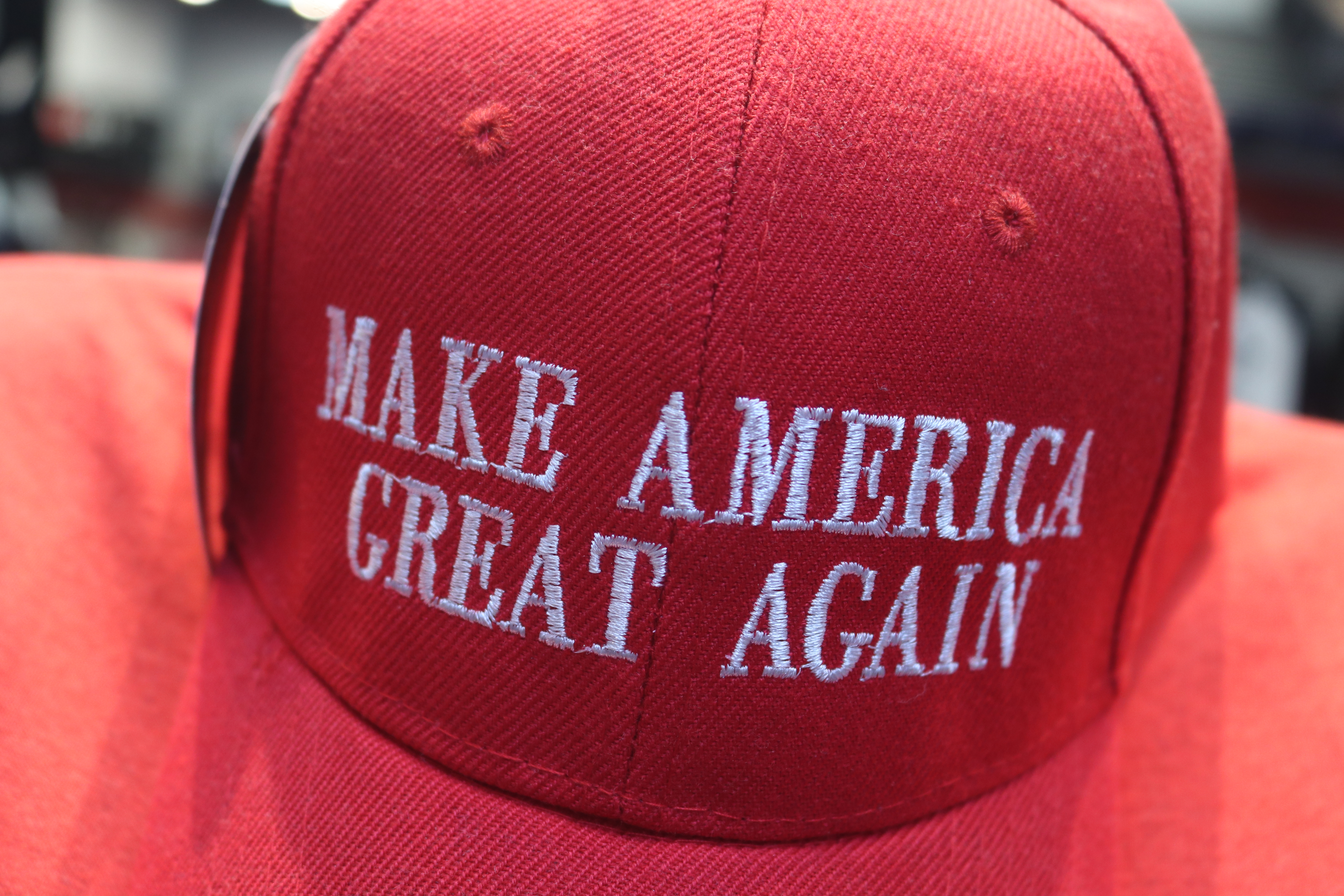 Make America Great Again Hat In NYC