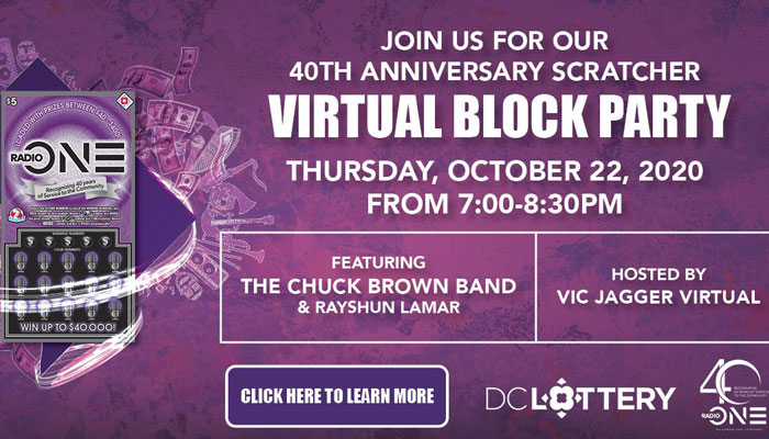 DC Lottery We Are One Instant Win Contest