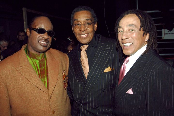 Don Cornelius and Smokey Robinson