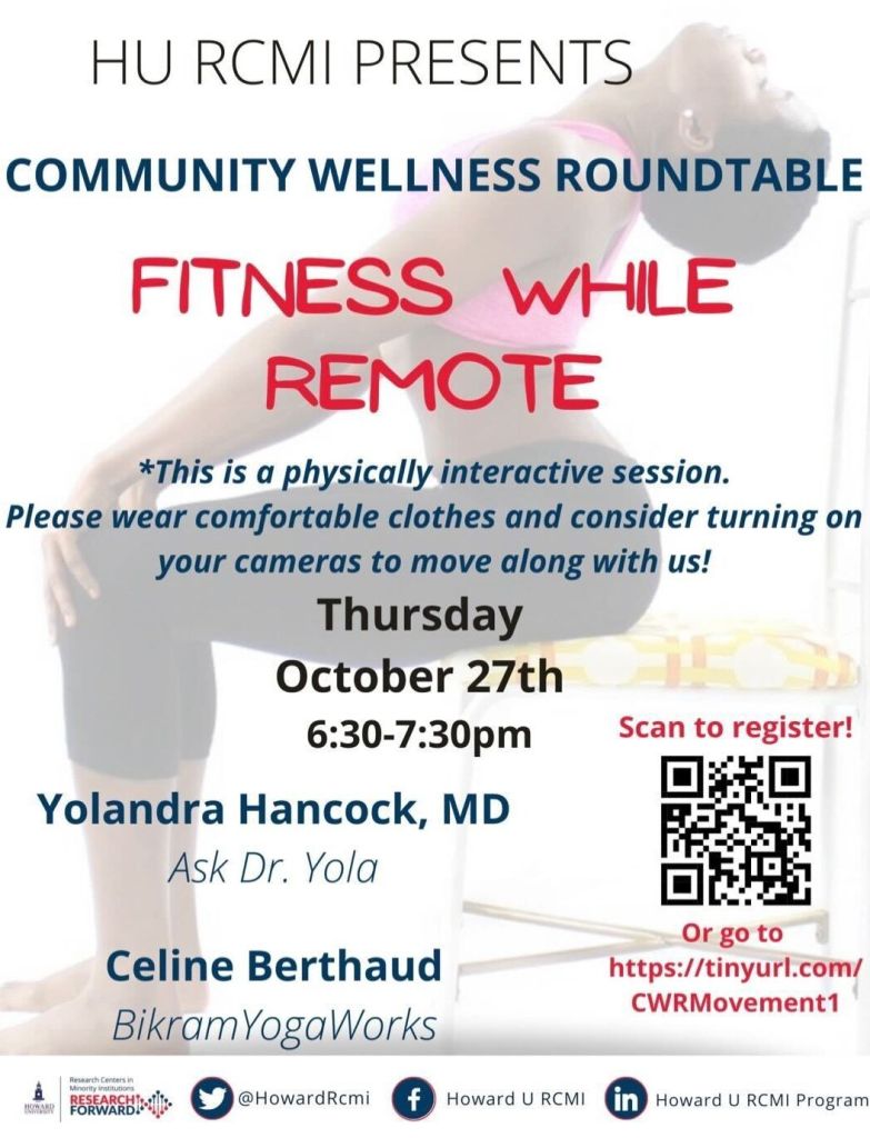 Community Wellness Roundtable HU Event