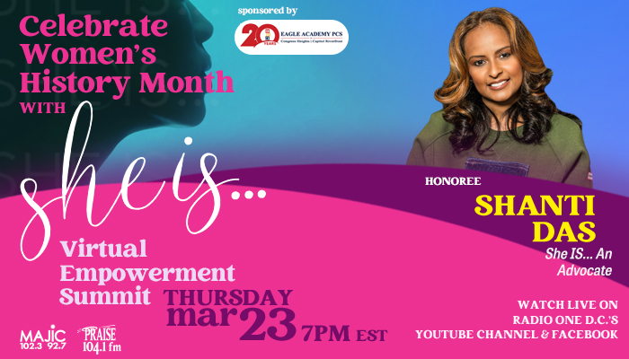 She Is.. Honoree Shanti Das