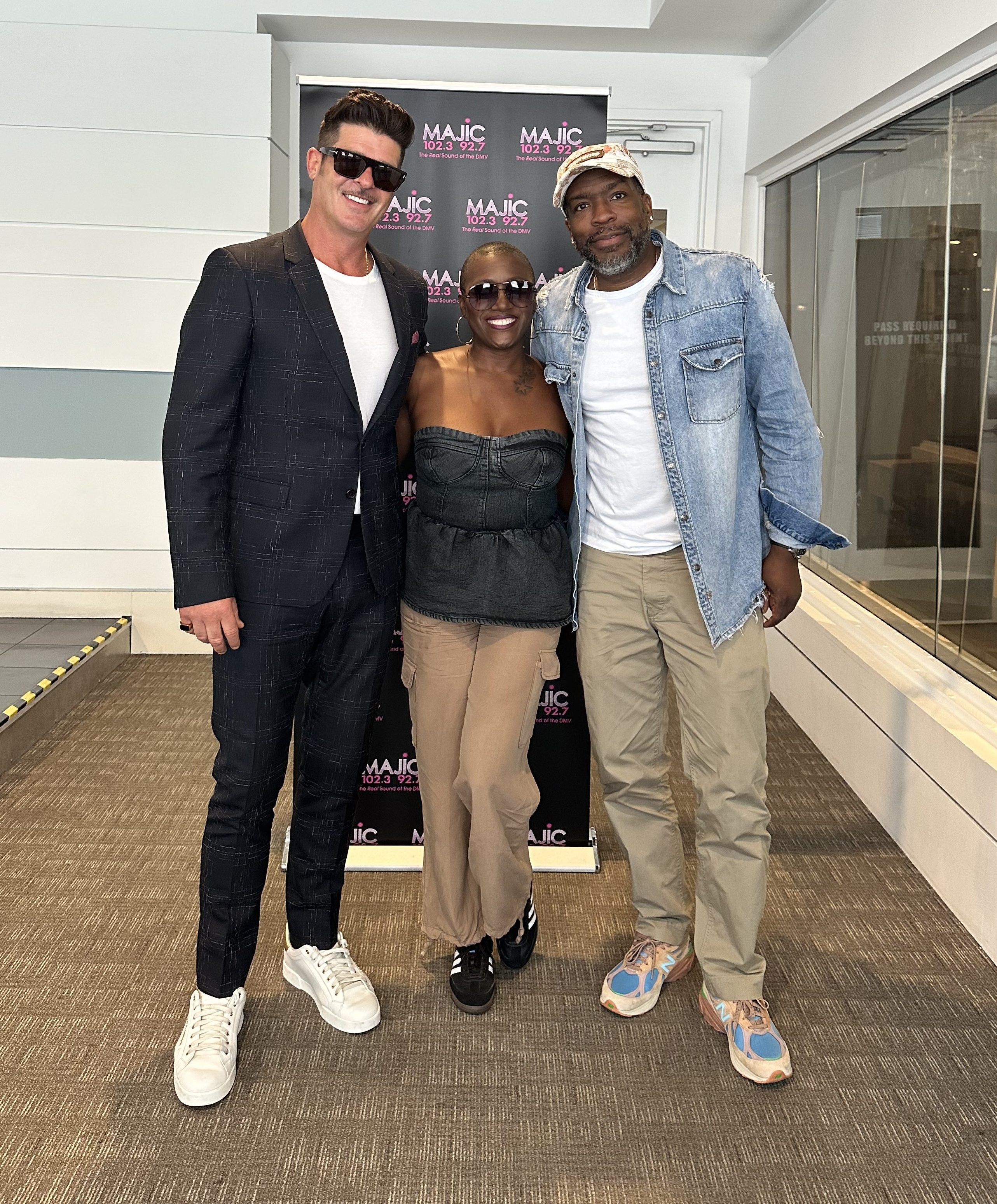 Robin Thicke on Vic Jagger In The Morning With Huggy Lowdown
