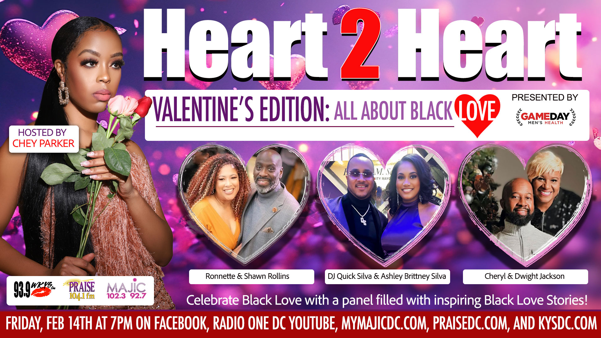 Heart 2 Heart Valentine's Black Love Edition
