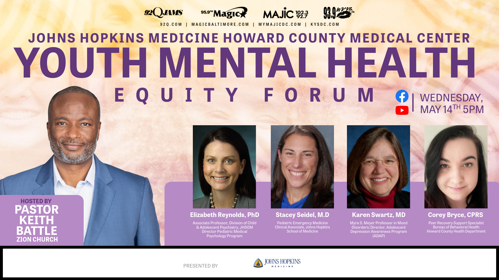 Johns Hopkins Medicine Howard County Medical Center "Youth Mental Health Equity Forum"
