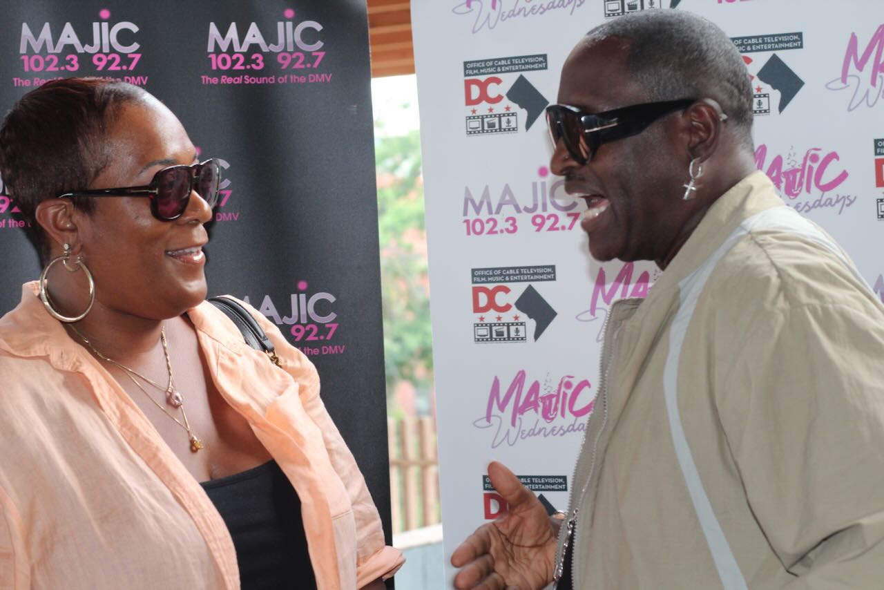Johnny Gill and Perfekt Blend Band at Majic Wednesdays