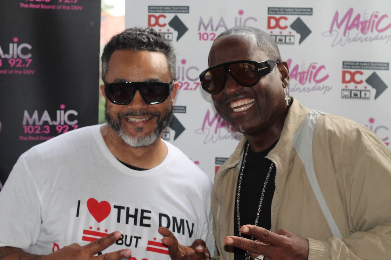 Johnny Gill and Perfekt Blend Band at Majic Wednesdays
