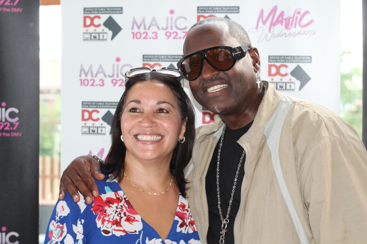 Johnny Gill and Perfekt Blend Band at Majic Wednesdays