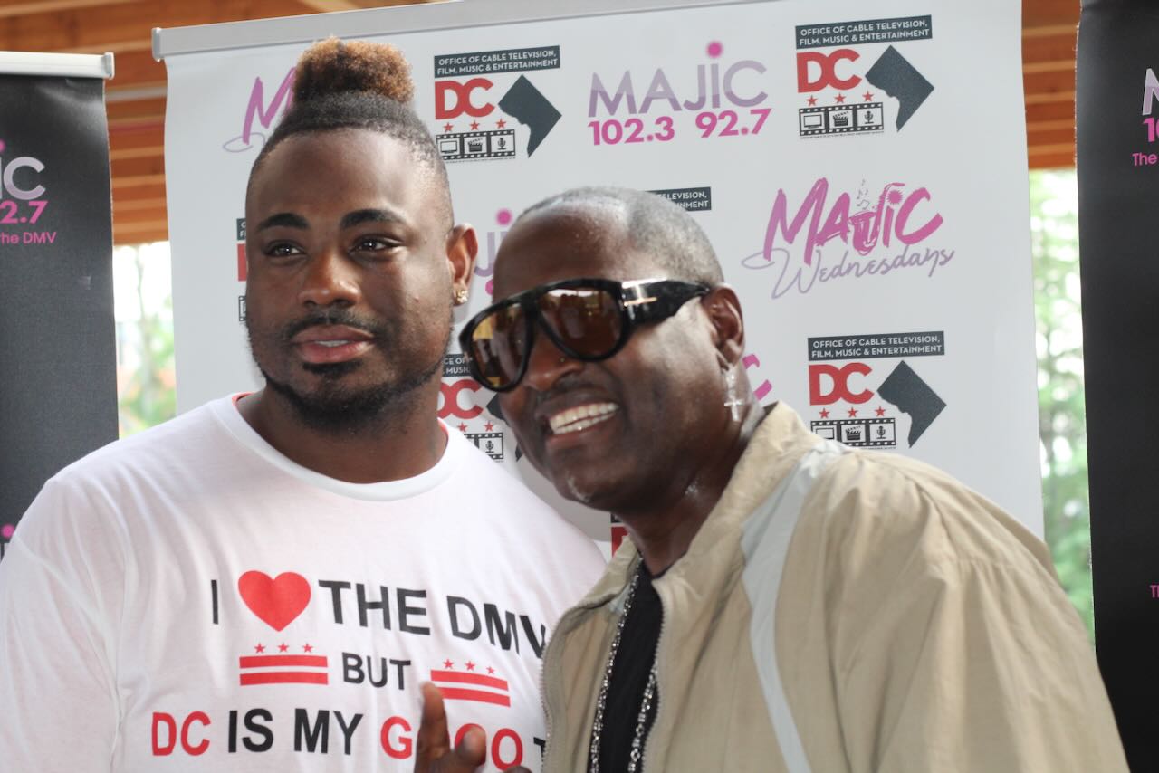 Johnny Gill and Perfekt Blend Band at Majic Wednesdays