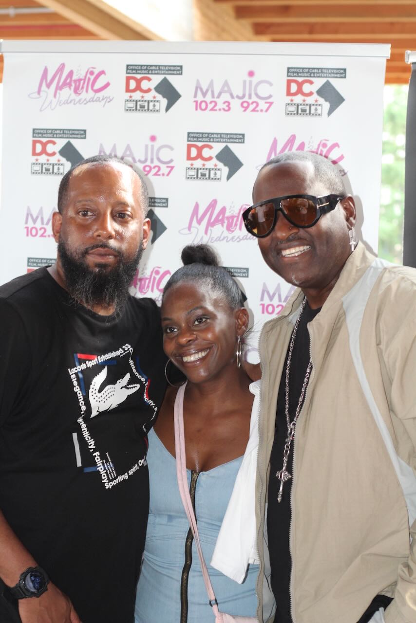 Johnny Gill and Perfekt Blend Band at Majic Wednesdays