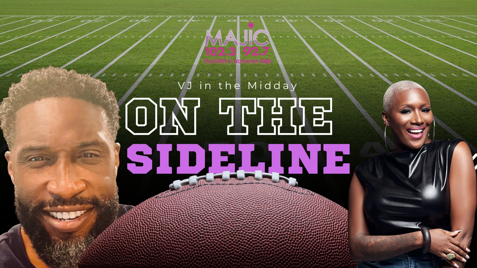 On The Sideline with Ric Chill On VJ In The Midday